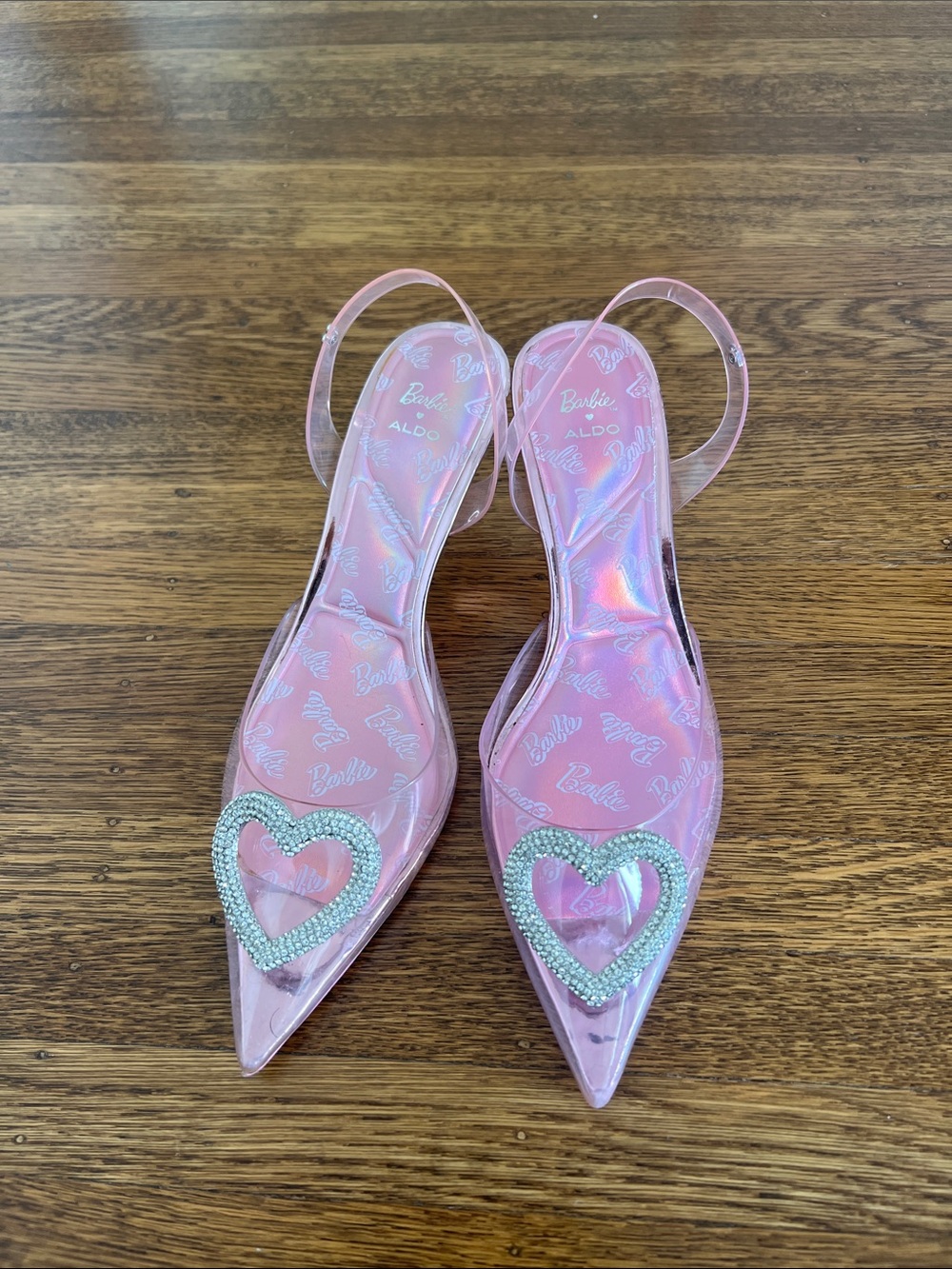 Pink Barbie Aldo Heels - Picture 2 of 5